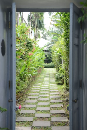 Overnattingsstedets uteområder