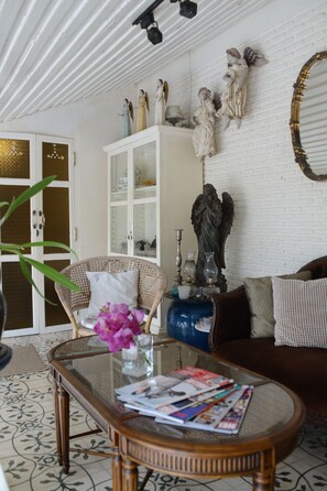 Sala de estar en el lobby