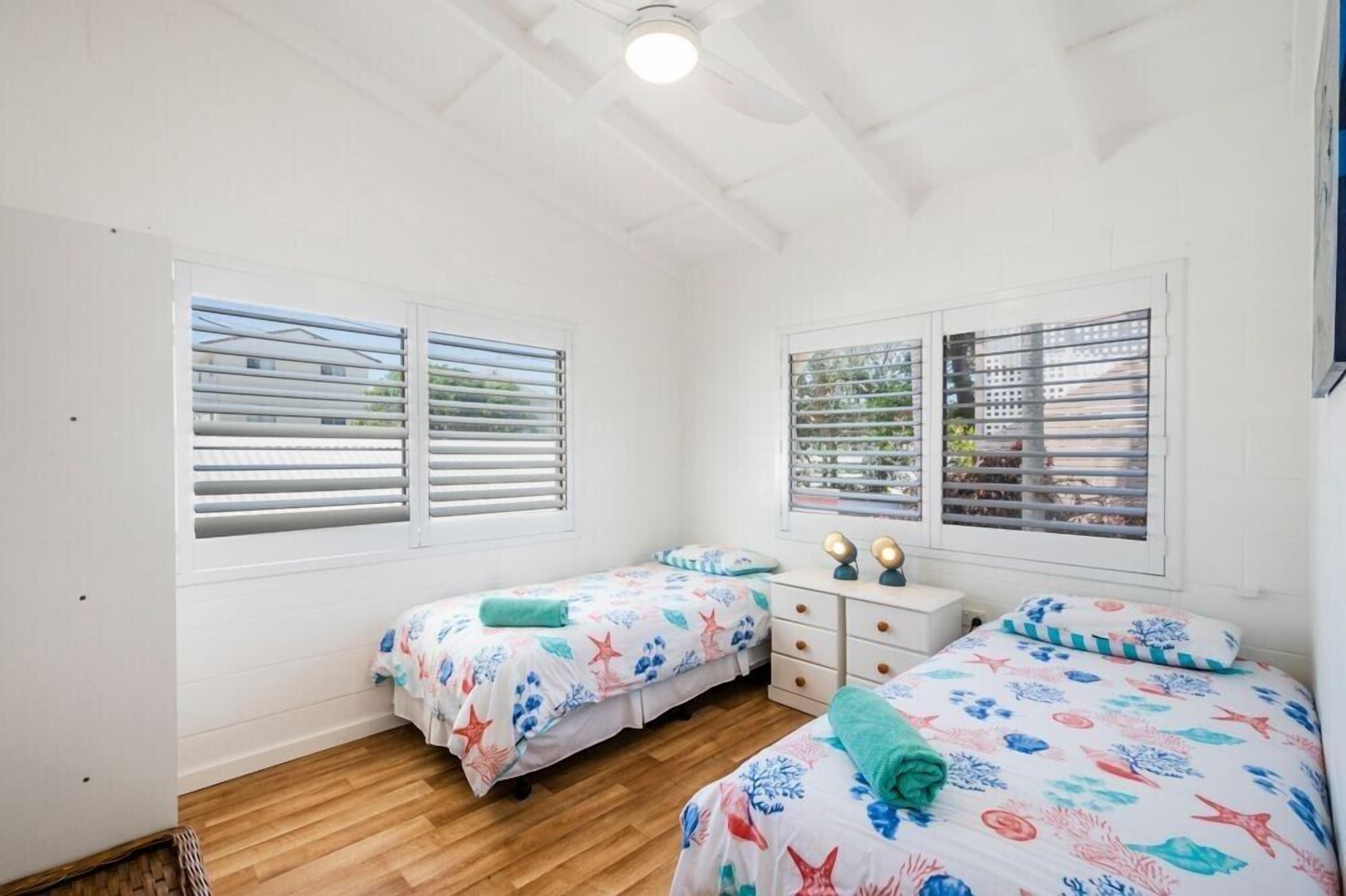 2 bedrooms, desk, free WiFi, bed sheets