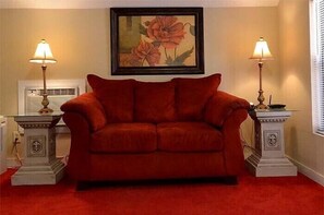 TV, fireplace, DVD player