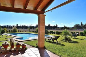 Pool - Sant Vicenç 022 traditional finca with private pool, spacious garden and WiFi (Muro)