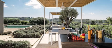 Udendørs spisemuligheder