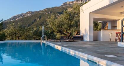 Luxus-Villa mit privatem Pool und herrlichem Meerblick.