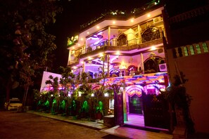 Front of property - evening/night - Aman Homestay a Boutique Hotel (Agra)