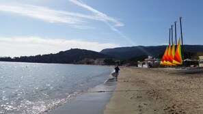A la platja 