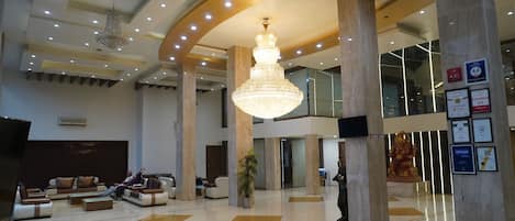 Sitzecke in der Lobby
