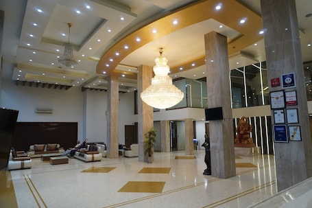 Sala de estar en el lobby
