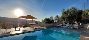 Pool - Cottage in the green with sea and pool view (Peschici)
