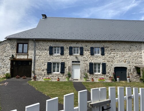 Typical Auvergne country house