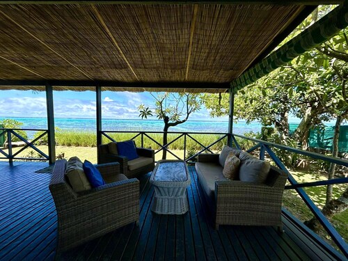 MOOREA - Fare Taina Iti - Bungalow für 4 Personen in Haapiti