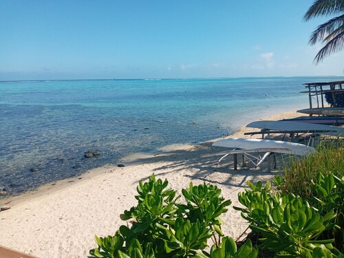 MOOREA - Fare Taina Nui - Bungalow for 7 people in Haapiti