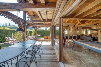 Luxury Chalet in French Alps - Jacuzzi -12 people
