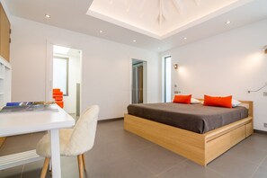1 Schlafzimmer, Bügeleisen/Bügelbrett, kostenloses WLAN, Bettwäsche
