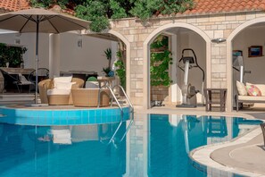 Außenpool, beheizter Pool