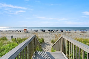 Accommodatie ligt op het strand