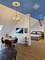 1 habitación, ropa de cama de alta calidad, cortinas blackout y cunas 