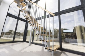 Deluxe Villa, 1 Bedroom | Living area | Flat-screen TV - Blue Avenue (Kassandra)