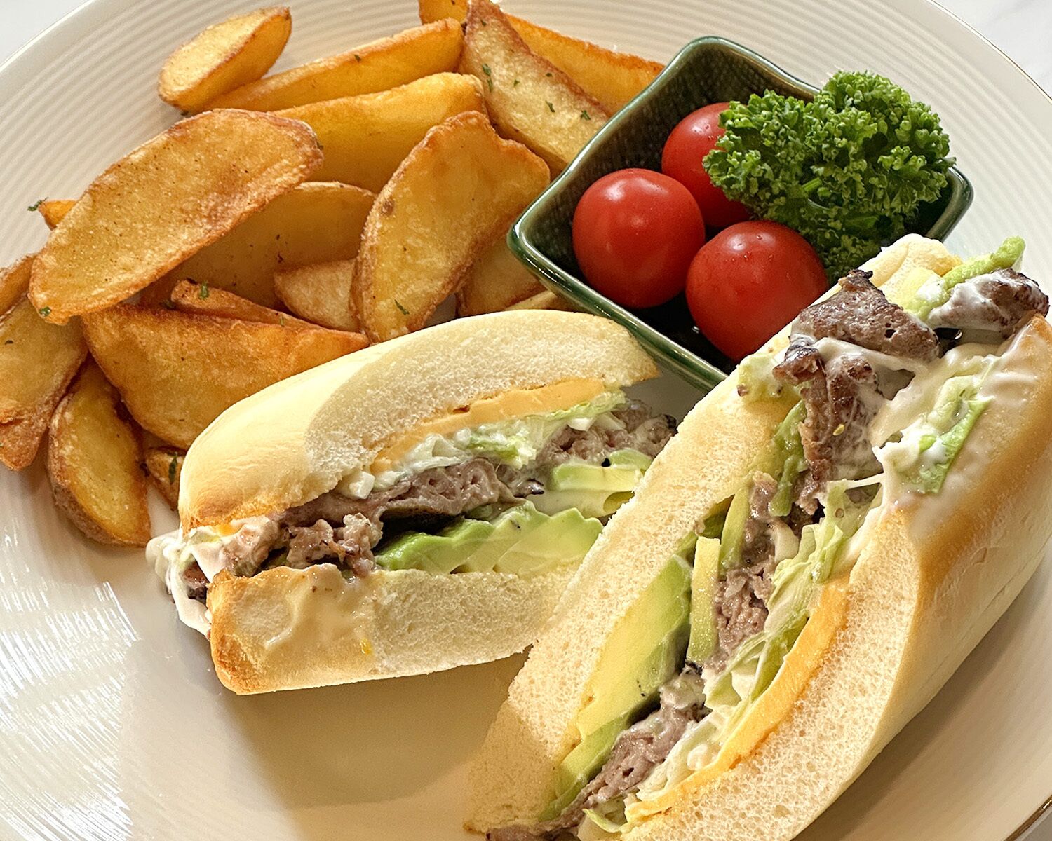 free daily self-service breakfast