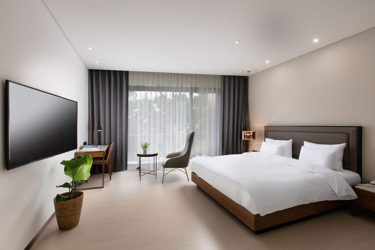 Grand Double Room, Terrace | Desk, free WiFi