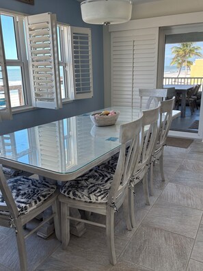 Dining - Bonita Family Beach Home with Private Beach is back and ready to rent!
  (Bonita Springs)