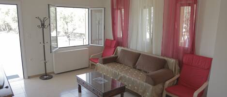 TV, fireplace, DVD player, video library