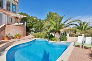 Pool - Charming Villa With Enchanting Sea Views And Pool Up to 7 Guests (Andratx)