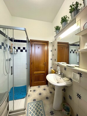 Combined shower/bathtub, free toiletries, hair dryer, bidet - Tuscany Heart, between Pisa / Florence / Lucca. Free wi-fi and parking. (Castel del Bosco)