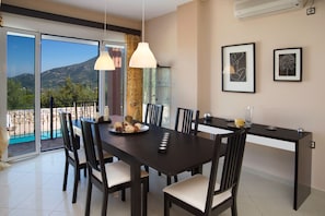 Dining - ASTONISHING SEA VIEW VILLA MARILENA (SAMI KEFALONIA)