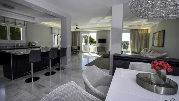 Interior - Tranquil Villa with Sea Views & Heated Pool! (Marbella)