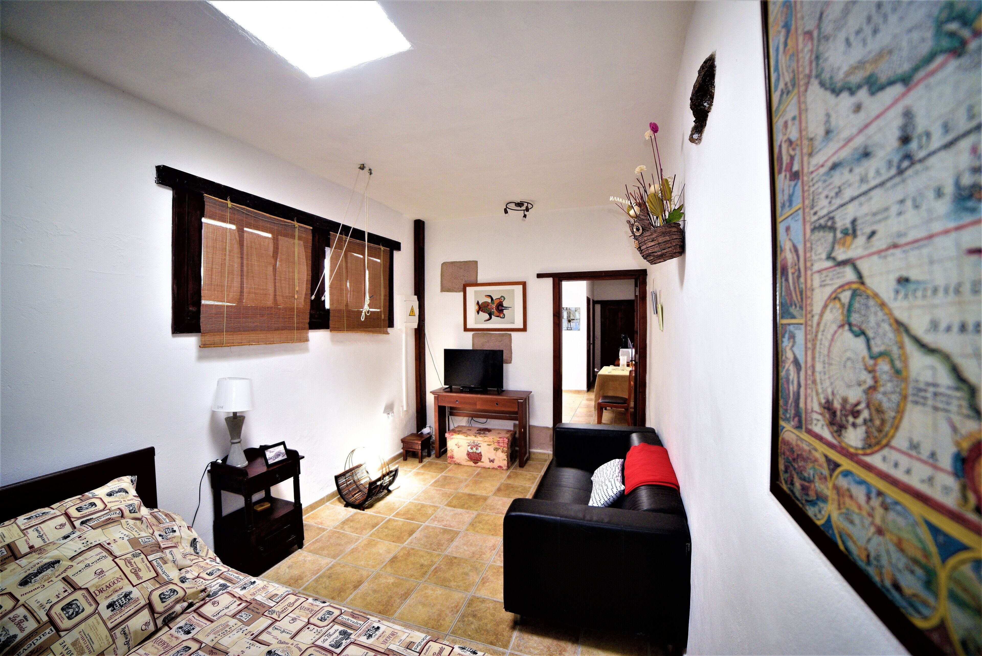 1 soverom, strykejern/-brett, wi-fi (inkludert) og sengetøy