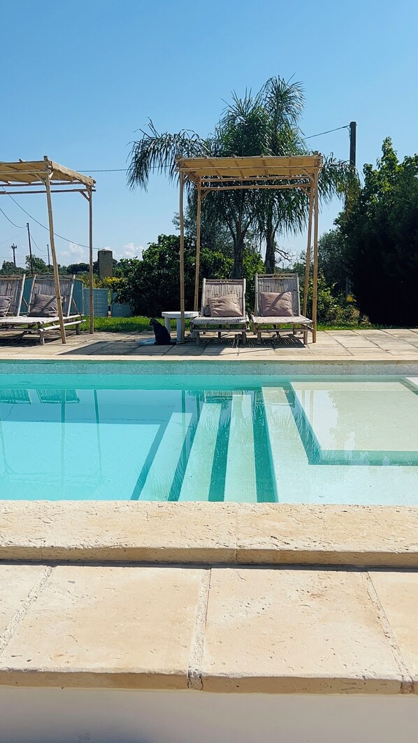 Outdoor pool - CHLOE'S ROOMS, Salento - Gallipoli Chimney Room (Taviano, Gallipoli)