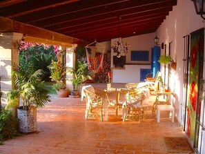 Udendørs spisemuligheder