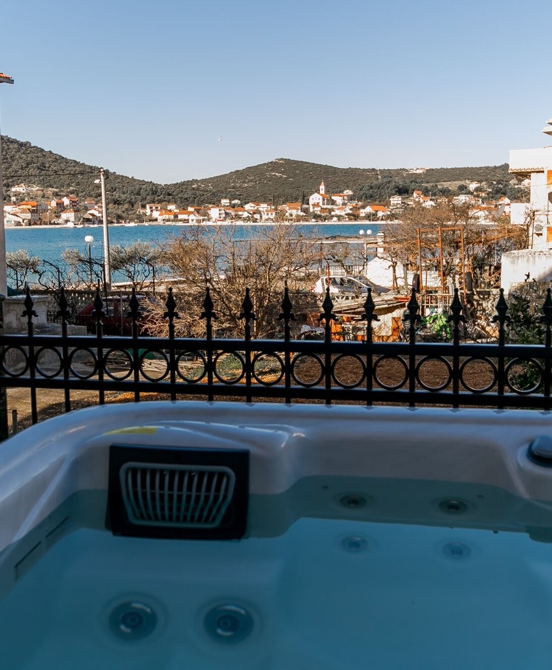 Bain à remous extérieur