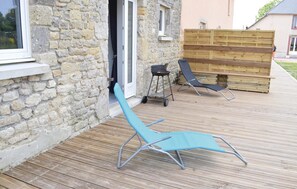 Terrace/patio - Beautiful apartment in Sainteny (Sainteny)