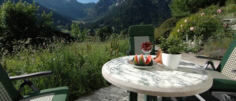 Restauration en plein air
