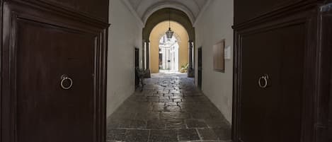 Entrada de la propiedad