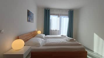 2 Schlafzimmer, Bügeleisen/Bügelbrett, kostenloses WLAN, Bettwäsche