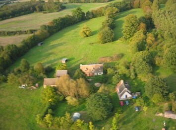 La maison vu du ciel