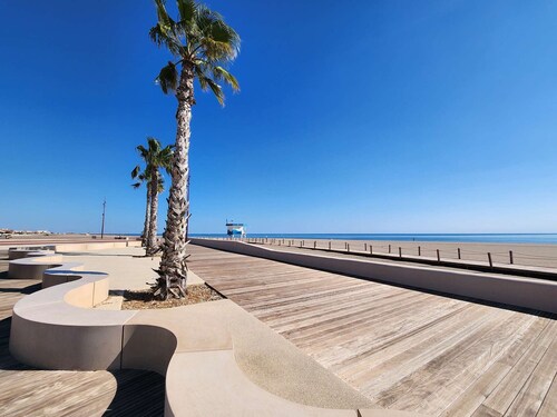 3-Zimmer Villa, 5 Schlafplätze, Narbonne-Plage, Haustiere erlaubt
