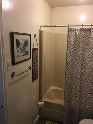 Hair dryer, towels