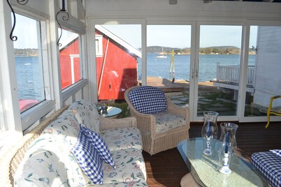 Exclusive Fjord Retreat on Private Island w/ Pier & Modern Comfort