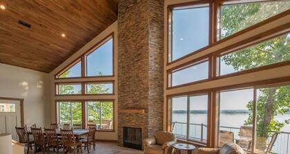 Luxusvilla mit 7 Schlafzimmern direkt am See. 18 Schlafplätze! In der Nähe der Great Smoky Mountains