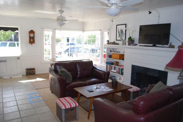 Smart TV, books, music library