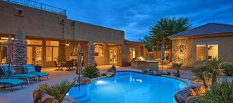 Oasis In The Desert Near Prestigious Boulders with Heated Pool, all on One Floor
