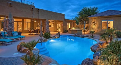 Oasis In The Desert Near Prestigious Boulders with Heated Pool, all on One Floor