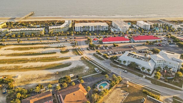 Aerial view - Largest 1BR/1BA in IOP | Pool | Pet Friendly (Isle of Palms)
