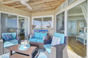 Terrace/patio - Award-Winning Resort Amenities | Port O' Call F203 (Isle of Palms)