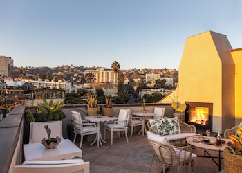 Rooftop terrace at Hotel 850 SVB, a Member of Design Hotels