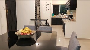 Deluxe Apartment, 3 Bedrooms, Kitchen, Garden Area | Private kitchen - Selvakoba 63 (Playa del Carmen)