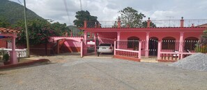 Fassade der Unterkunft